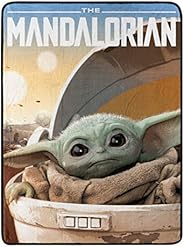 Star Wars Micro Raschel Throw Blanket, 46 x 60 Inches, Child Arrived