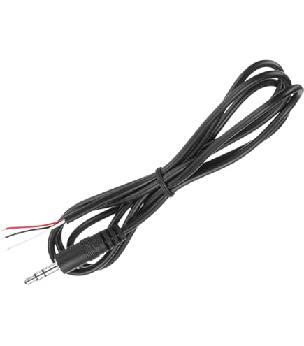 Replacement 3.5mm Female Jack To Bare Wire Open End TRS Stereo Audio Cable For Headphone Repair And Speaker Connection