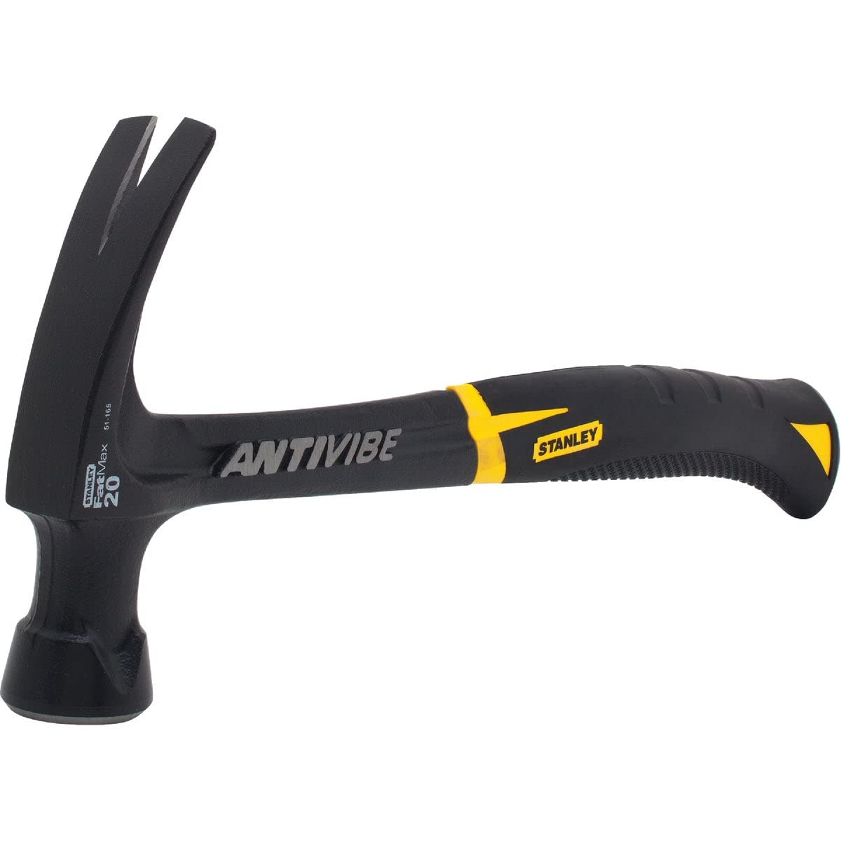 Martillo STANLEY FatMax, Xtreme AntiVibe, garra rasgadora, 20 onzas (51-165)