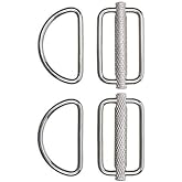 xdeep Metal Sliding D-Ring for Sidemount Scuba (2pcs / Pair)