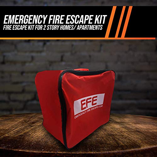 Emergency Fire Safety Escape Kit Includes Fire Escape Ladder 2 Story