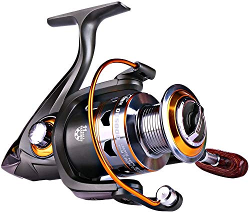 Photo 1 of Sougayilang Spinning Fishing Reels Smooth 11BB for Inshore Boat Rock Freshwater Saltwater Fishing-DK2000