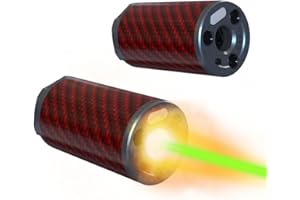 T238 Airsoft Tracer Unit 14mm CCW, Storm Tracer Unit, Spitfire Tactical Muzzle Flash Simulator for Airsoft and Gel Blaster