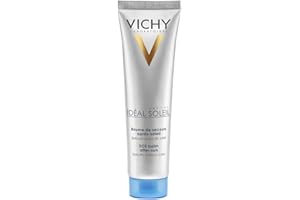 Vichy After Sun Body Moisturizer, Ideal Soleil After Sun SOS Balm for Sunburn Relief, Suitable for All Skin Types, Hydrating 