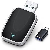 Mini Wireless CarPlay Adapter, Plug &amp; Play Dongle, Low Latency &amp; Stable Connection, Convert Wired to Wireless CarPlay, USB-A/C Compatible, for iPhone iOS 10+ &amp; 2016+ Cars