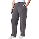 Mondetta Women's Pull On High Waisted Fleece Pant