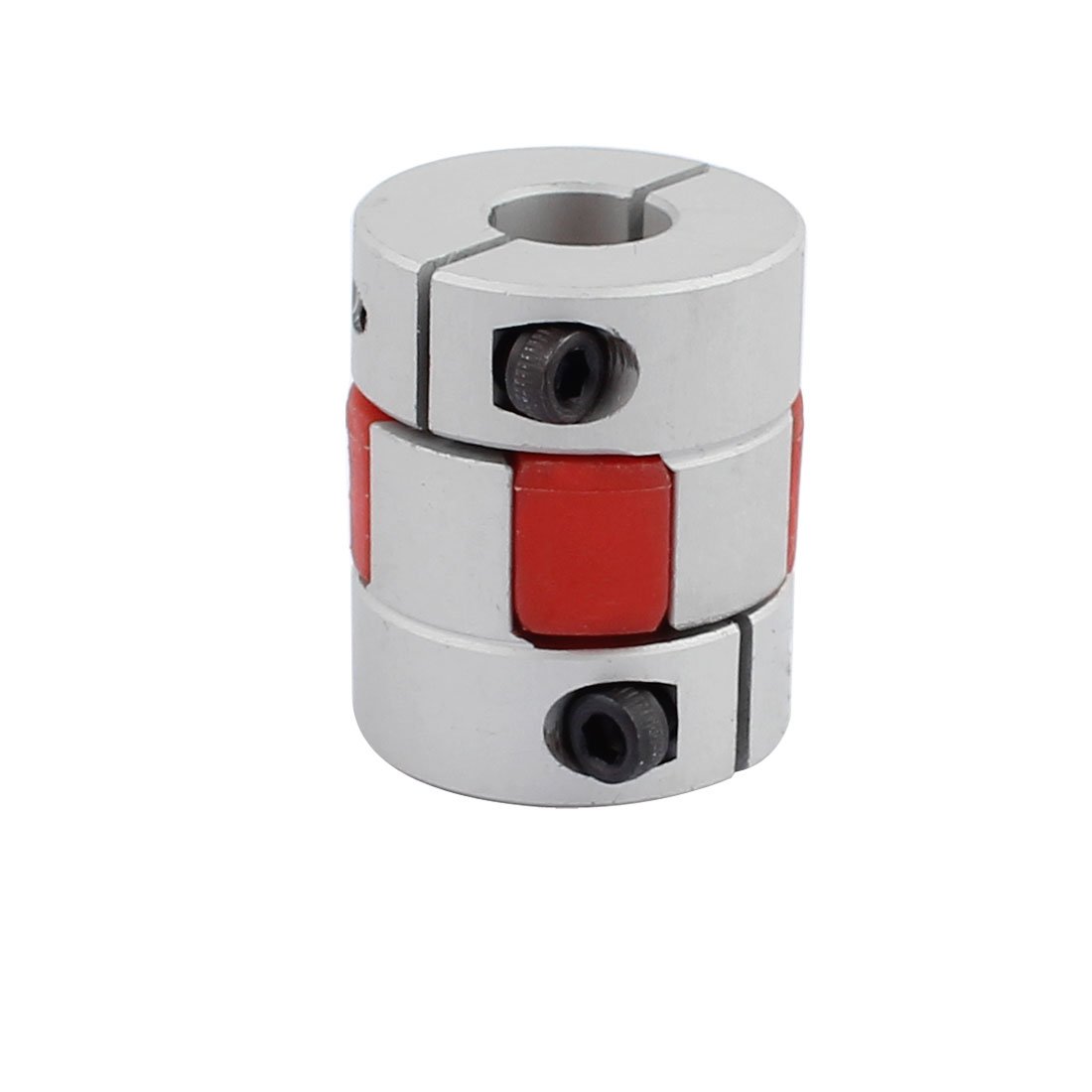 sourcing map 5mm to 10mm Shaft Coupling 30mm Length 25mm Diameter Motor Coupler Aluminum Alloy Joint Connector for DIY Encoder