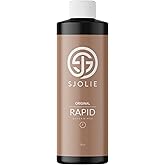SJOLIE Rapid Spray Tan Solution - Ultra One Hour Express Tan - Olive Base | Sunless Tanner for a Fast Drying, Vegan-Friendly, Radiant Glow (8oz)