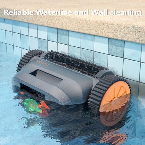 (2026 Upgrade) CoasTeering Pool Vacuum Robot with 210 Min Runtime, Smart Navigation, Wall & Waterline Cleaning, Cordless Robotic Pool Cleaner for Ingrounds & Above Ground Pools up to 3229 Sq.ft
