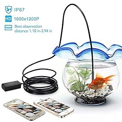 DEPSTECH Wireless Endoscope, IP67 Waterproof WiFi