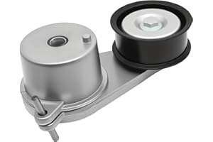 Vkinman 119551EA0A Automatic Belt Tensioner Assembly with Pulley, Replacement for Infiniti Q40 Q50 Q60 Q70L QX50 QX70 EX35 EX