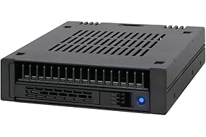 ICY DOCK 1x 2.5 SAS/SATA HDD/SSD Mobile Rack for External 3.5" Bay | ExpressCage MB741SP-B