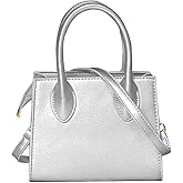 Small crossbody tote bags for women faux leather cute clutch mini purses and handbags