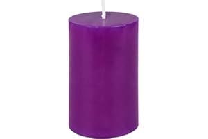 Jeco “2” Diameter by 3” Purple Pillar Candle,CPZ-2310