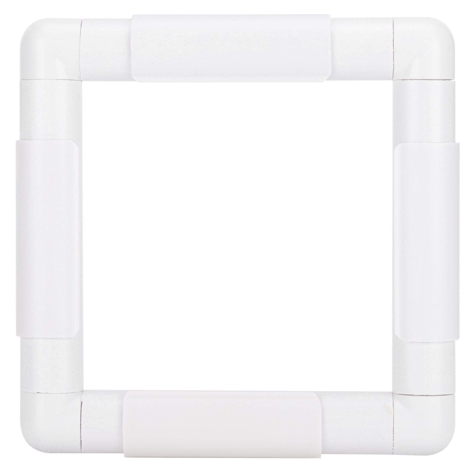 HEEPDD Embroidery Hoop, Square Embroidery Clip Frame Cross Stitch Frames for Embroidery Quilting Needlepoint Silk-Painting(15.2 * 15.2CM)