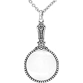 Controse Enchanted Mirror Necklace (Magnifying Glass Pendant)