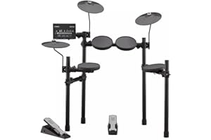 Yamaha DTX402K Customizable Electronic Drum Kit with silent bass pedal