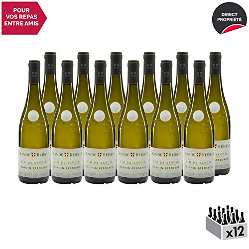 Vin de Savoie Grande Réserve Chignin Bergeron Blanc 2018 - Maison Perret - Vin AOC Blanc de Savoie - Bugey - Cépage…