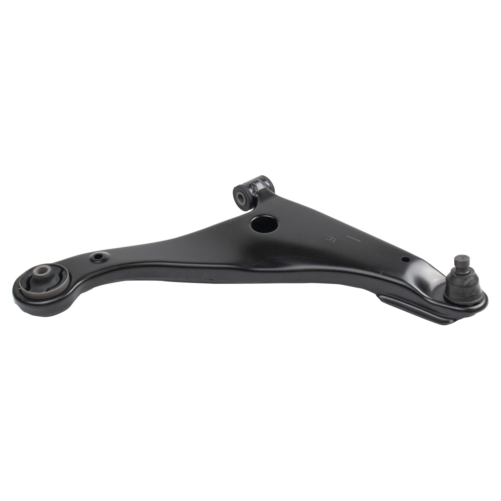 TRQ Front Right Lower Control Arm with Ball Joint Steel Compatible with 2004-2008 2004-2011 Mitsubishi Endeavor Image