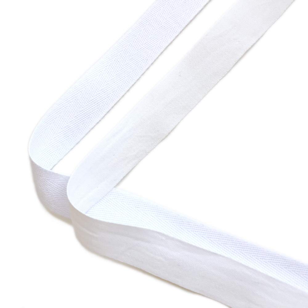 Over Kleshas Soft and Fine Cotton Twill Tape (Off White, 1 1/2")