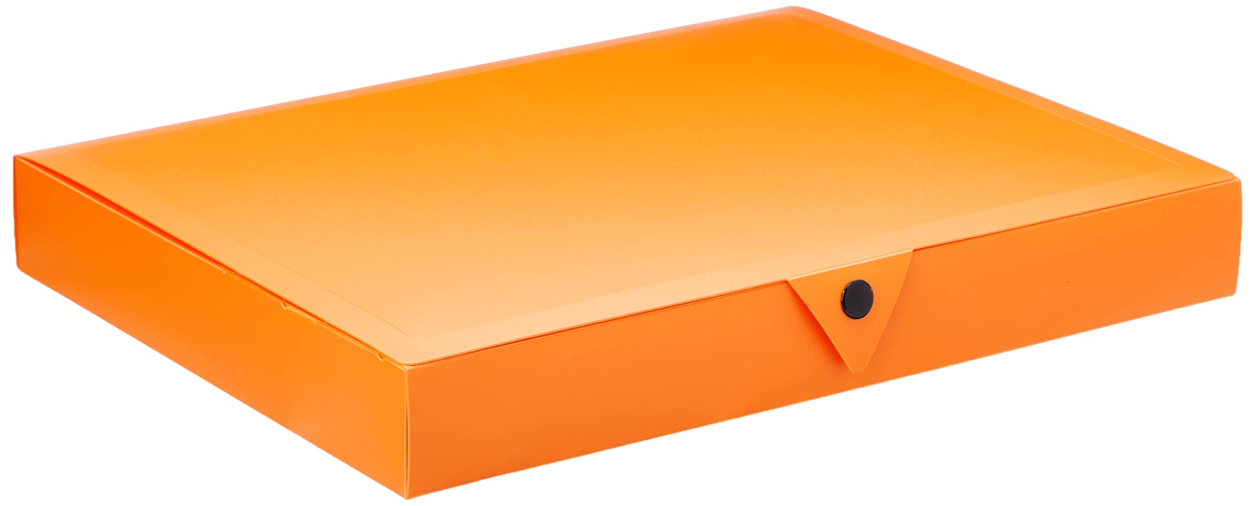Viquel Class Document Box File - Polypropylene, 40 mm Spine Orange