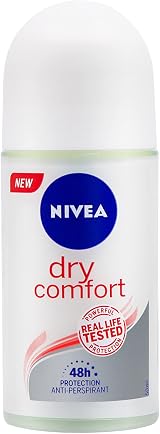 Nivea Dry Comfort Roll-On Deodorant 50ml - Long Lasting Dryness & Protection view 8