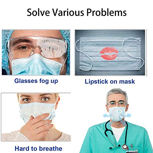 Mask Bracket Silicone Large for Men,3D Mask Bracket Internal Support Frame for Cloth Mask,3D