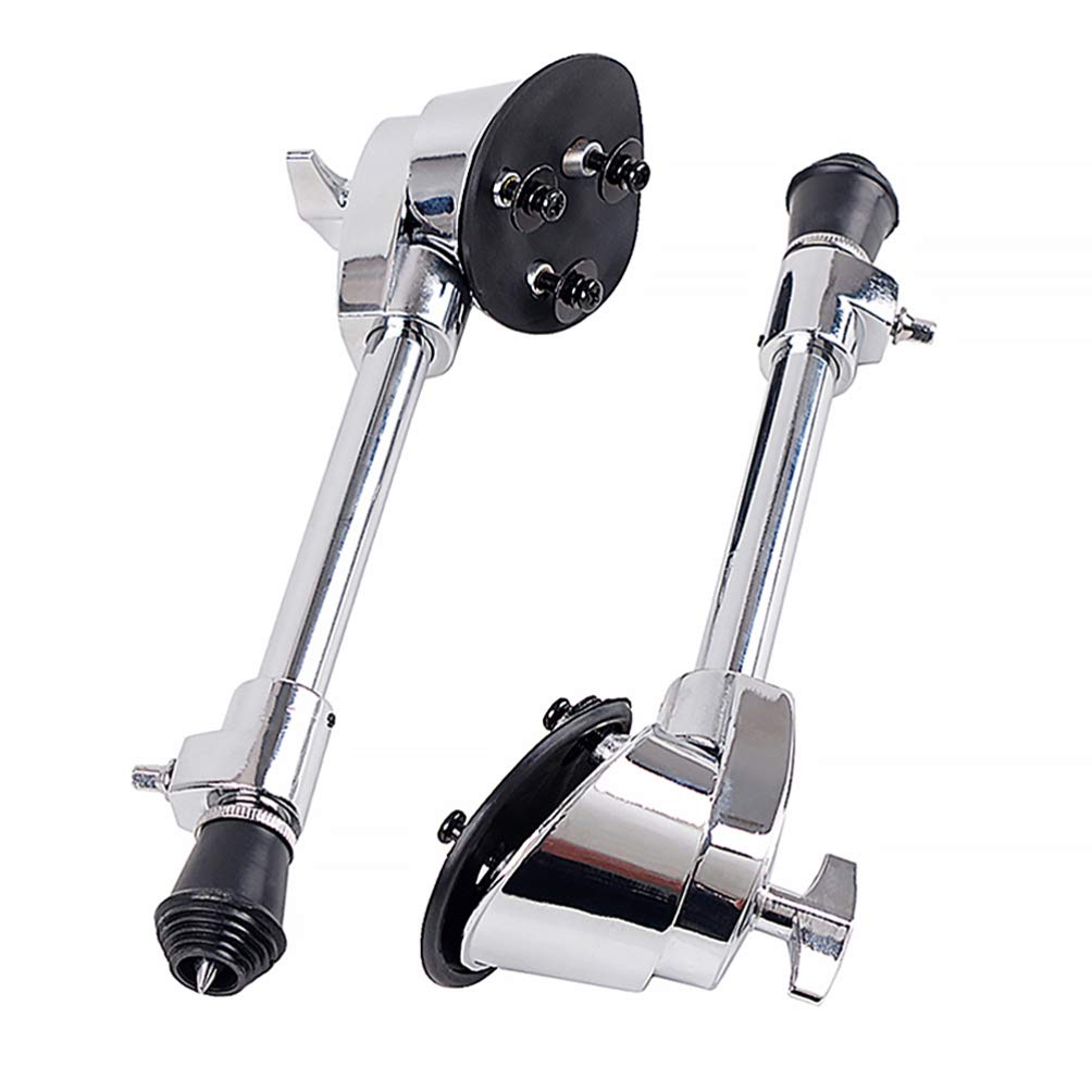 MILISTEN 1 Set Drum Spurs Adjustable Bass Drum Stand Legs Anti Rust Spurs Percussion Instrument Parts