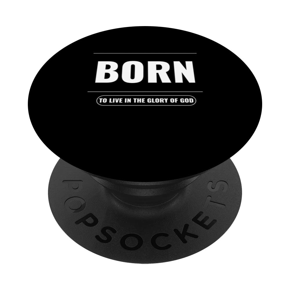 Glory Glory Gorgeous Christian Gifts Christening Bible PopSockets Swappable PopGrip