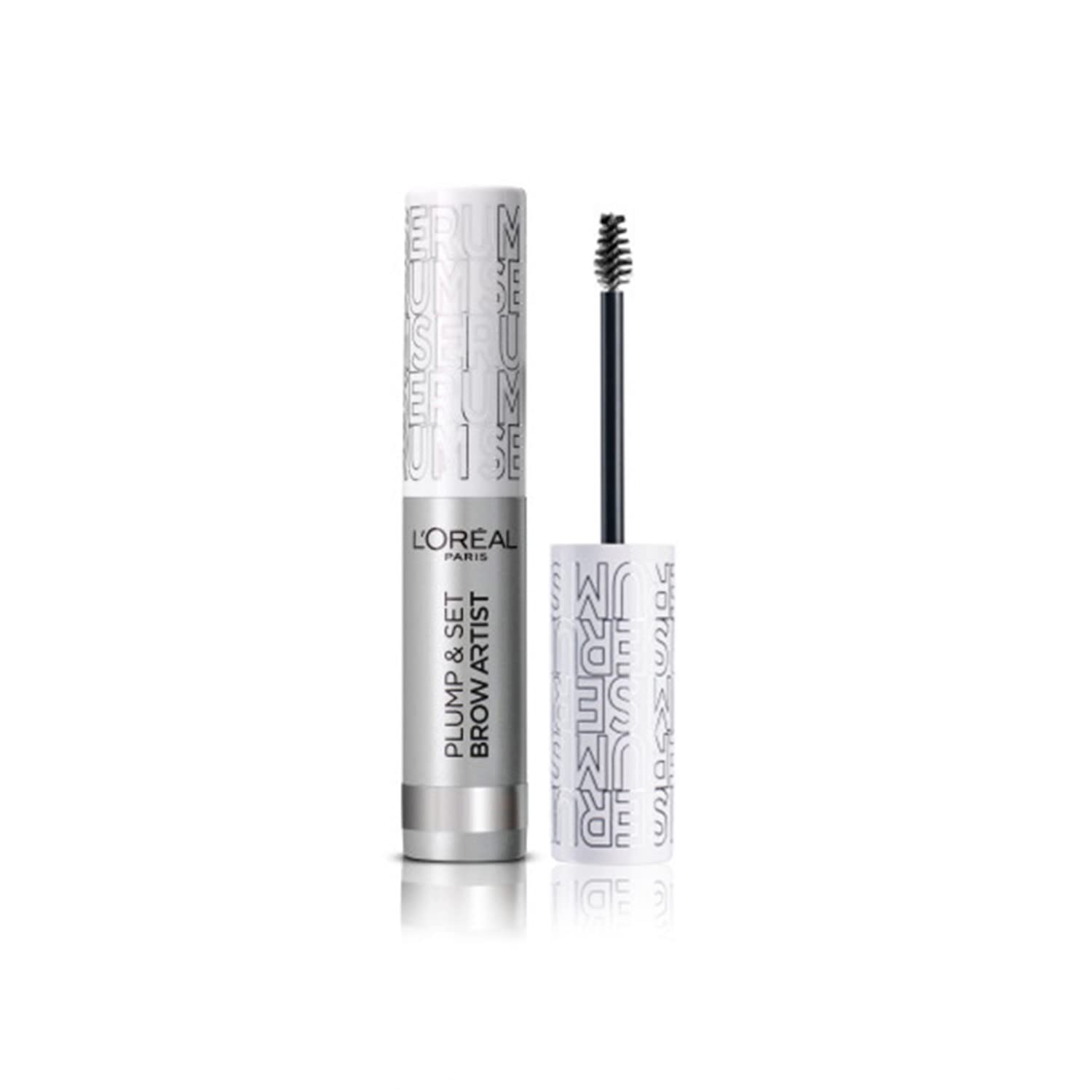 L'Oréal Paris Volumising Brow Mascara, Longwear Brow Gel for Fuller Looking Eyebrows, Up To 24 Hours Wear, Water Resistant, Infallible Brows, 4.9 ml, Shade: Transparent