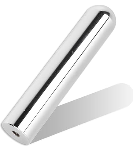 Slide Per Chitarra Ernie Ball Medium - Barra In Acciaio Per Blues E Rock, 8.26x2.22cm - Foto 5