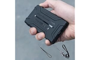 Fat Bear for Sony Walkman NW-A100 A105 A106 Case, Rugged Shockproof Armor Full Protective Skin Case Cover for Sony Walkman NW-A100 A105 A105HN A106 A106HN A100TPS (Black)