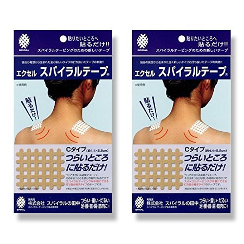 エクセル スパイラルテープ Cタイプ (4.3cm x 5.0cm)【２個セット】商品画像