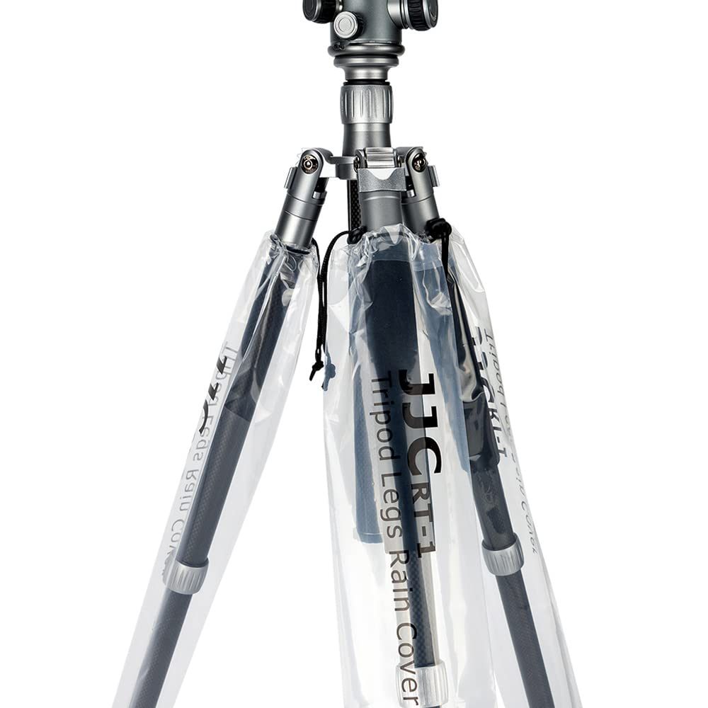 JJC Tripod Leg Protector Cover for Tripods (6 Pack, Rain/Water/Snow/Mud Proof, Fits 120cm & 60cm Length, Easy to Install & Store, Double-Layer Material, Suitable for Outdoor Photography)