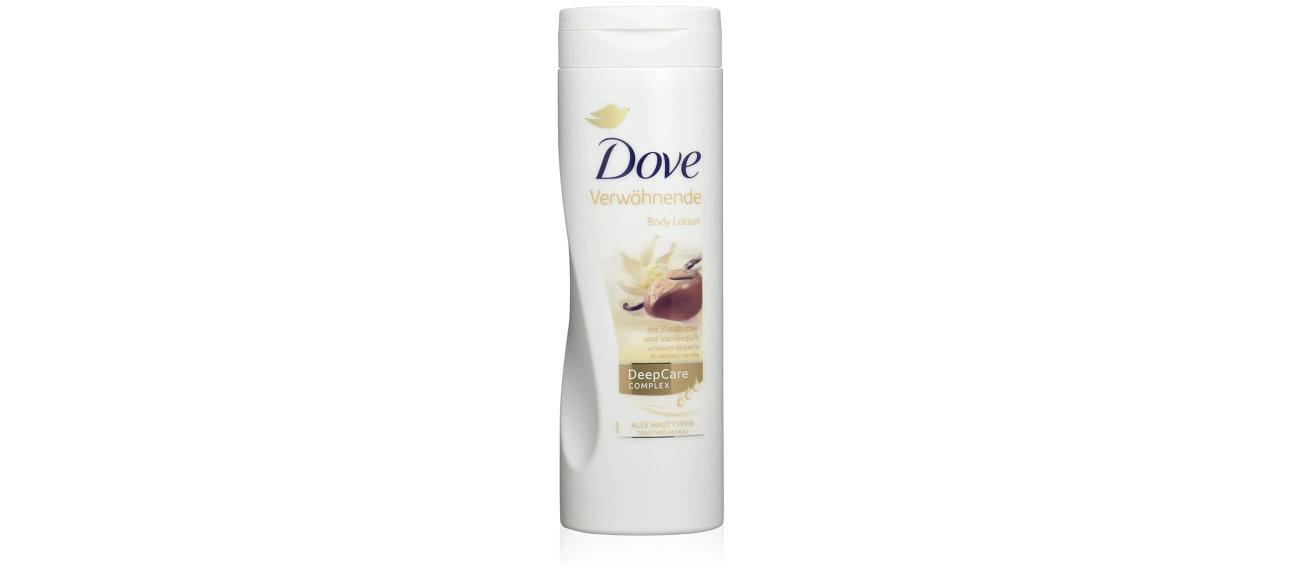 Set of 3 Dove Women Body Lotion Shea Butter and Vanilla for All Skin Types 400 ml