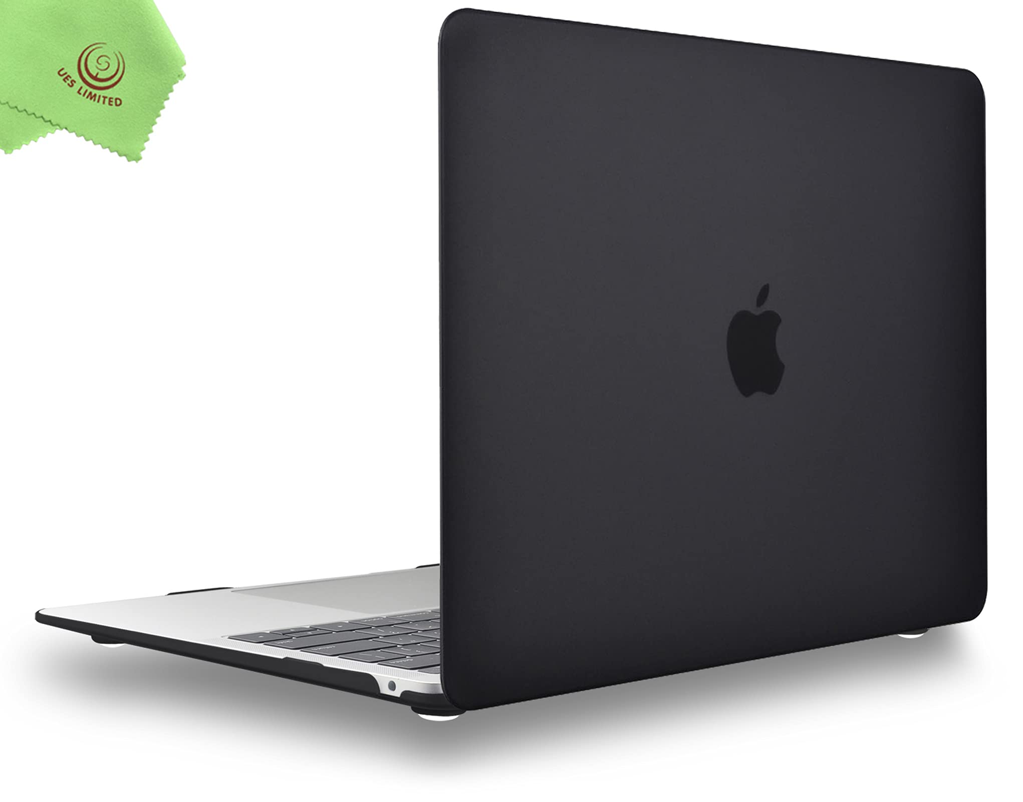 Photo 1 of UESWILL 2022 2021 2020 MacBook Air 13 inch Case M1 A2337 A2179 A1932, Hard Shell Case Cover for MacBook Air 13.3 inch with Retina Display & Touch ID (2018-2022), Black