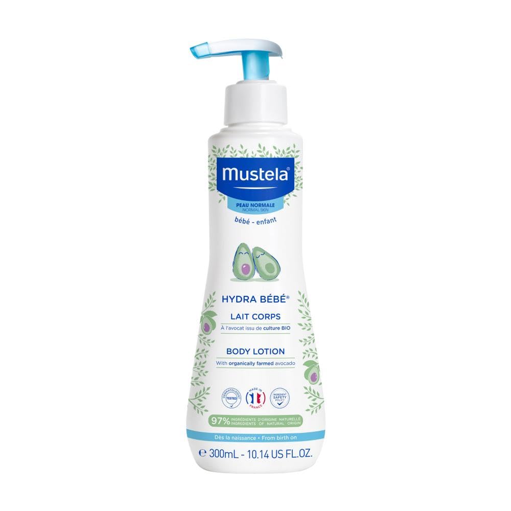 Mustela Hydra Bebe Body Lotion for Normal Skin, 300 millilitre