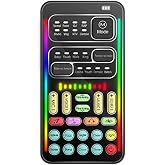 Portable Voice Changer, Handheld Microphone Voice Disguiser with 8 Sound Effects and Sound Changes, Mini Gaming Live Sound Card for for XboxPC for Mobile Phone for Laptop