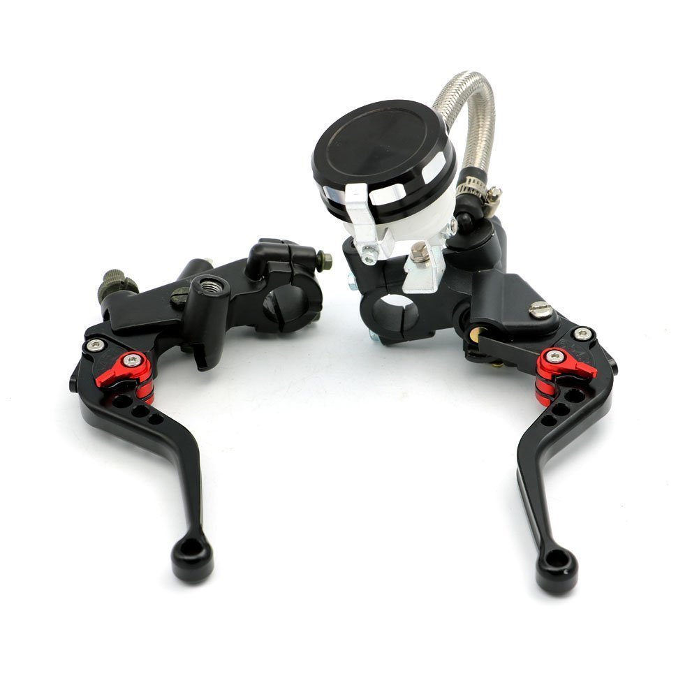 Photo 1 of Alpha Rider 7/8" CNC Brake Clutch Master Cylinder Lever Fluid Reservoir Fit For Motorcycle Yamaha YZF R1 R6 1999-2015 R6S 2006-2009 FJR1300 2004-2005 WR450F 2009