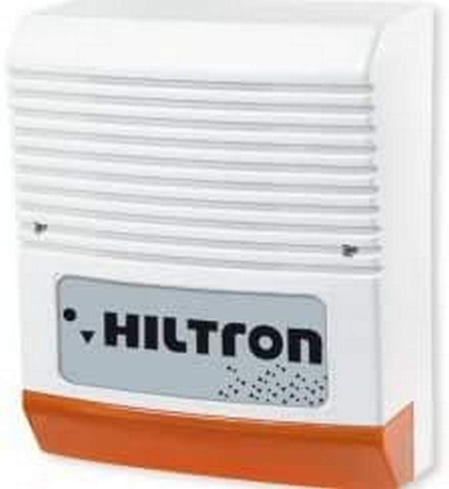 Hiltron SA310 Self-Powered Outdoor Electronic Siren with Flasher, Orange