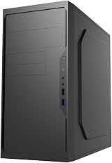 CiT Work Micro ATX Mini ITX PC Case Black USB 3.0 Cooling Support SPCC Steel view 8