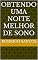 Livro Obtendo uma noite melhor de sono