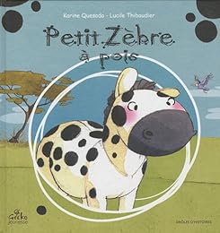 Petit zèbre à pois