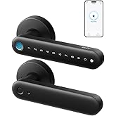 eufy Security Smart Lock FamiLock C32, Fingerprint Keyless Lock with Handle | Interior Doors, Built-in Wi-Fi, App Control, Auto Lock, 4 AA Batteries, Alexa/Google, Rekey Not Supported, Keyless Door Lock