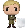 POP Attack on Titan - Erwin Smith (One-Armed) Funko Pop! Vinyl Figure (Bundled with Compatible Pop Box Protector Case), Multicolored, 3.75 inches