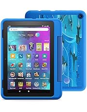 Fire HD 8 Kids Pro tablet, 8" HD, ages 6–12, 32 GB, (2020 release), Intergalactic