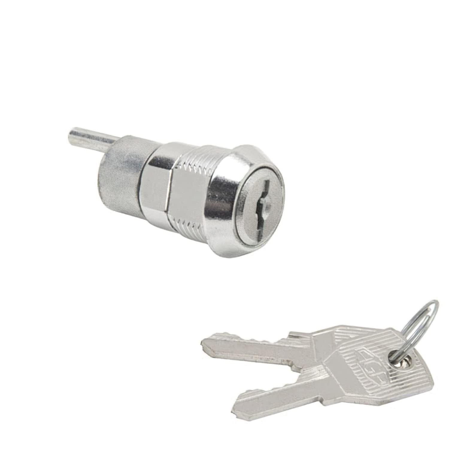 Wolfpack 3030045 – Eccentric Furniture Desk Drawer Lock Key (Chrome, 336 mm)