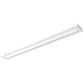 Nuvo 62/1772 Blink Pro Plus Surface Mounted LED Linear Downlight, 5.5" x 48", White