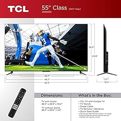 TCL Q6 QLED 4K Smart TV with Google