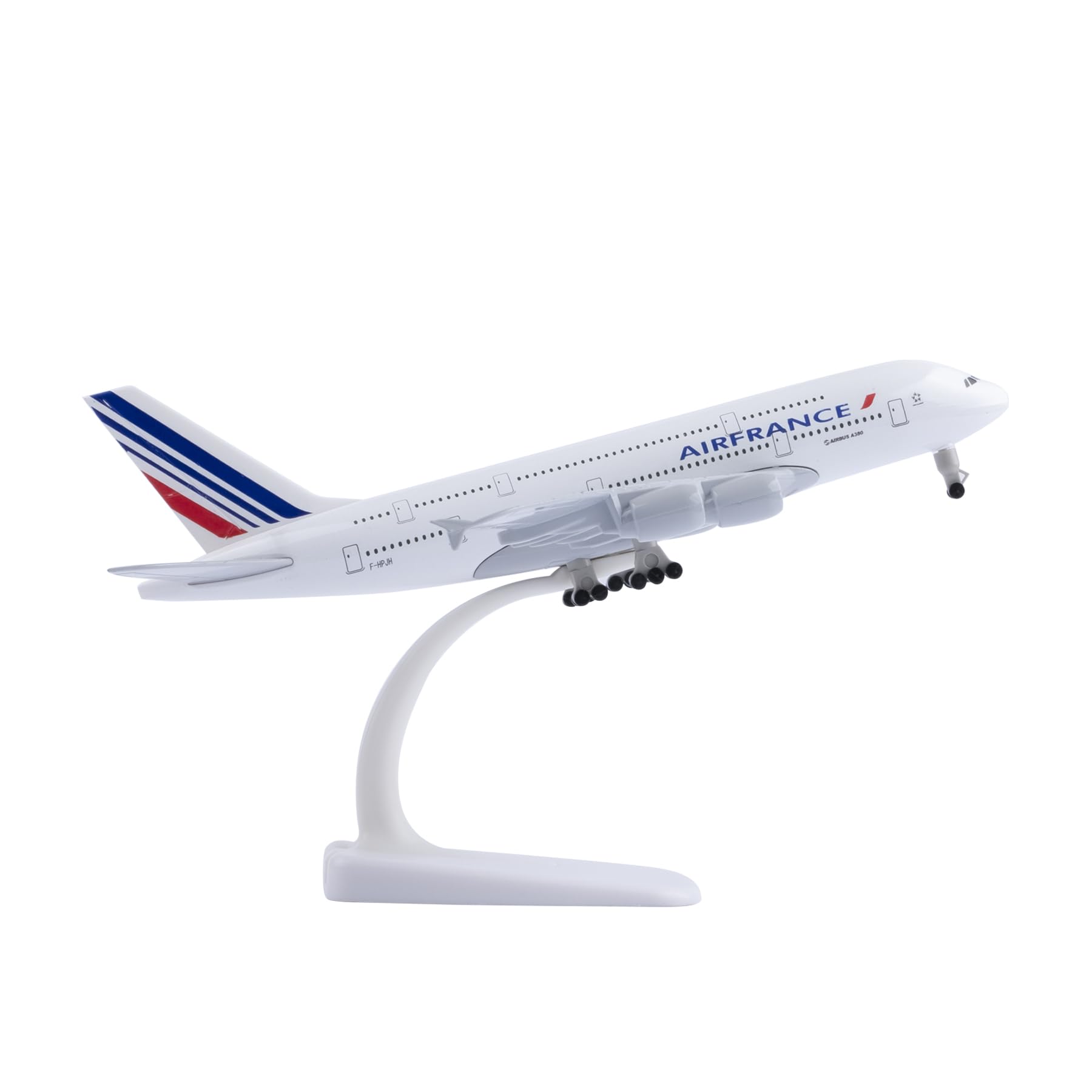 Bswath 1:300 Scale Model Airplane France Airbus 380 Model Plane Die-cast Airplanes for Gift and Collection